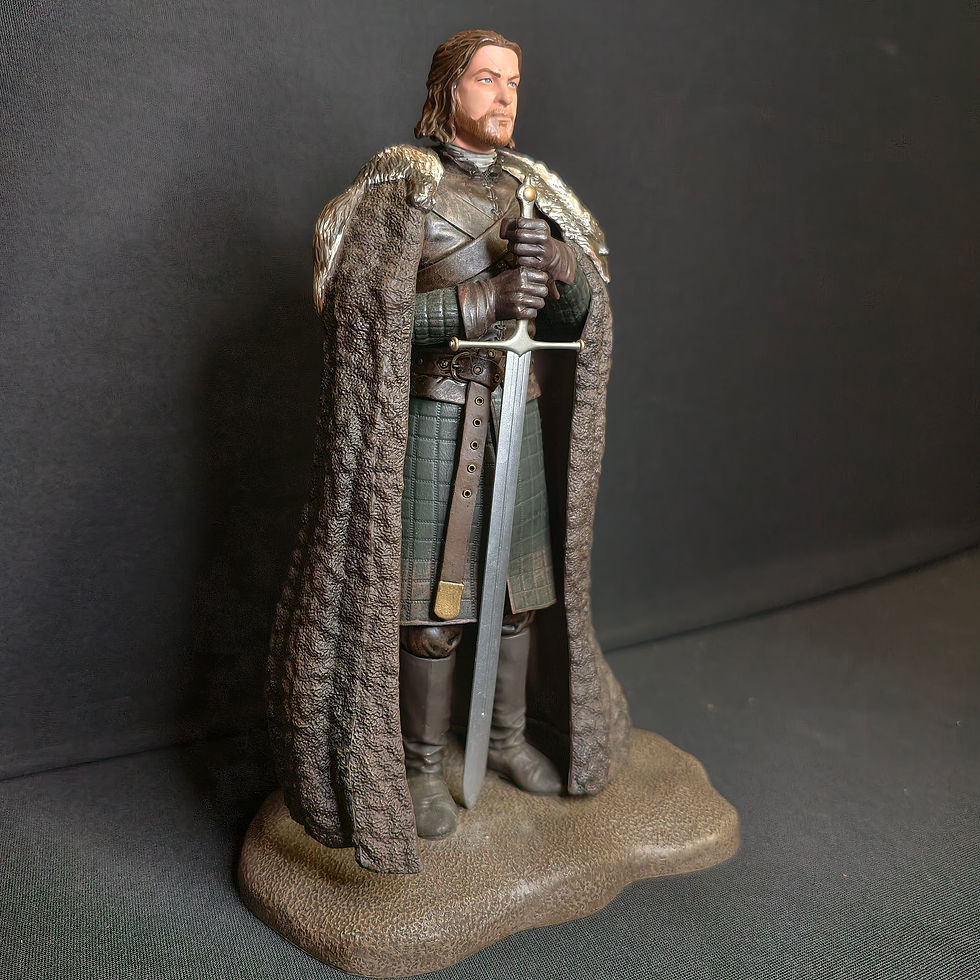 Miniaturbild: GAME OF THRONES – EDDARD „NED“ STARK FIGUR (CA. 22 CM) 🐺⚔️