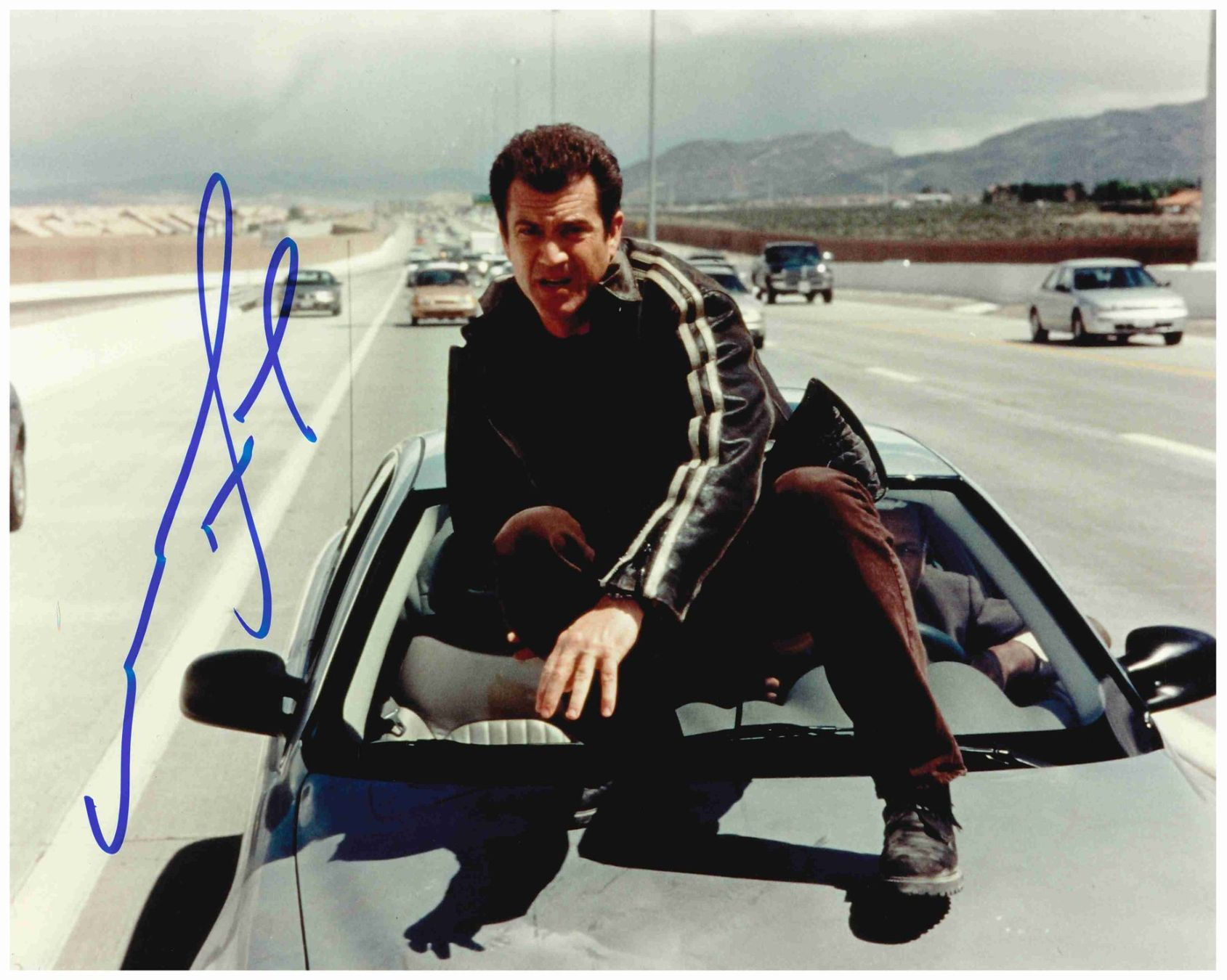 MEL GIBSON - handsigniertes Grossfoto (20 x 25 cm) mit COA