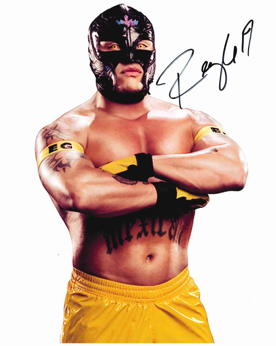 REY MYSTERIO - WWE Grossfoto (20x25cm) handsigniert mit COA