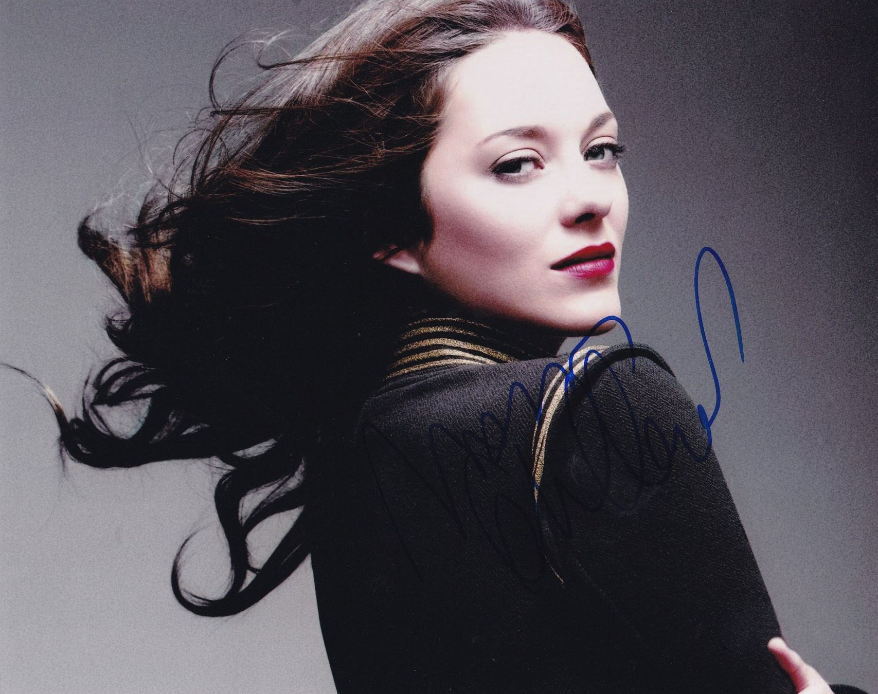 MARION COTILLARD - handsigniertes Grossfoto (20x25cm) COA