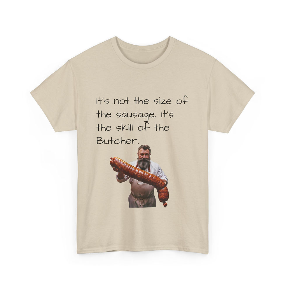 Thumbnail: S.O.T.B. Heavy Cotton Tee Butcher Skill *** FREE SHIPPING ***