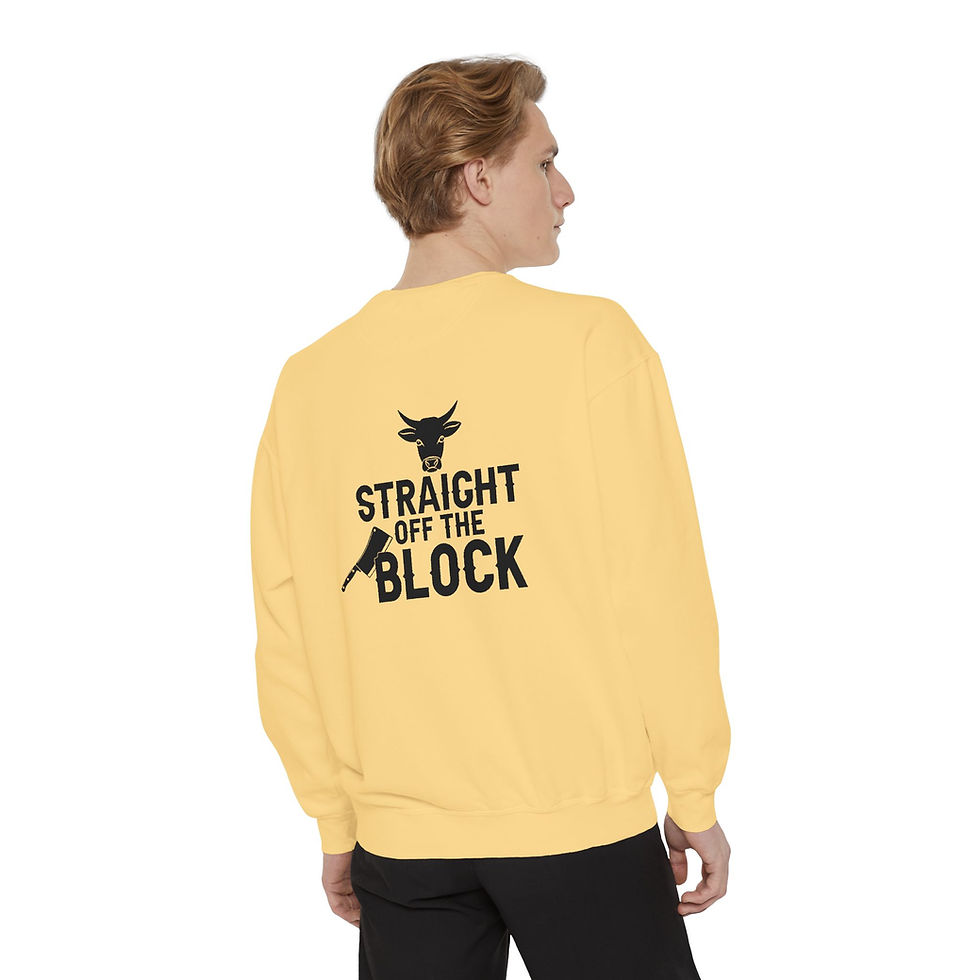Thumbnail: S.O.T.B. Don't Judge Garment-Dyed Sweatshirt *** FREE SHIPPING ***