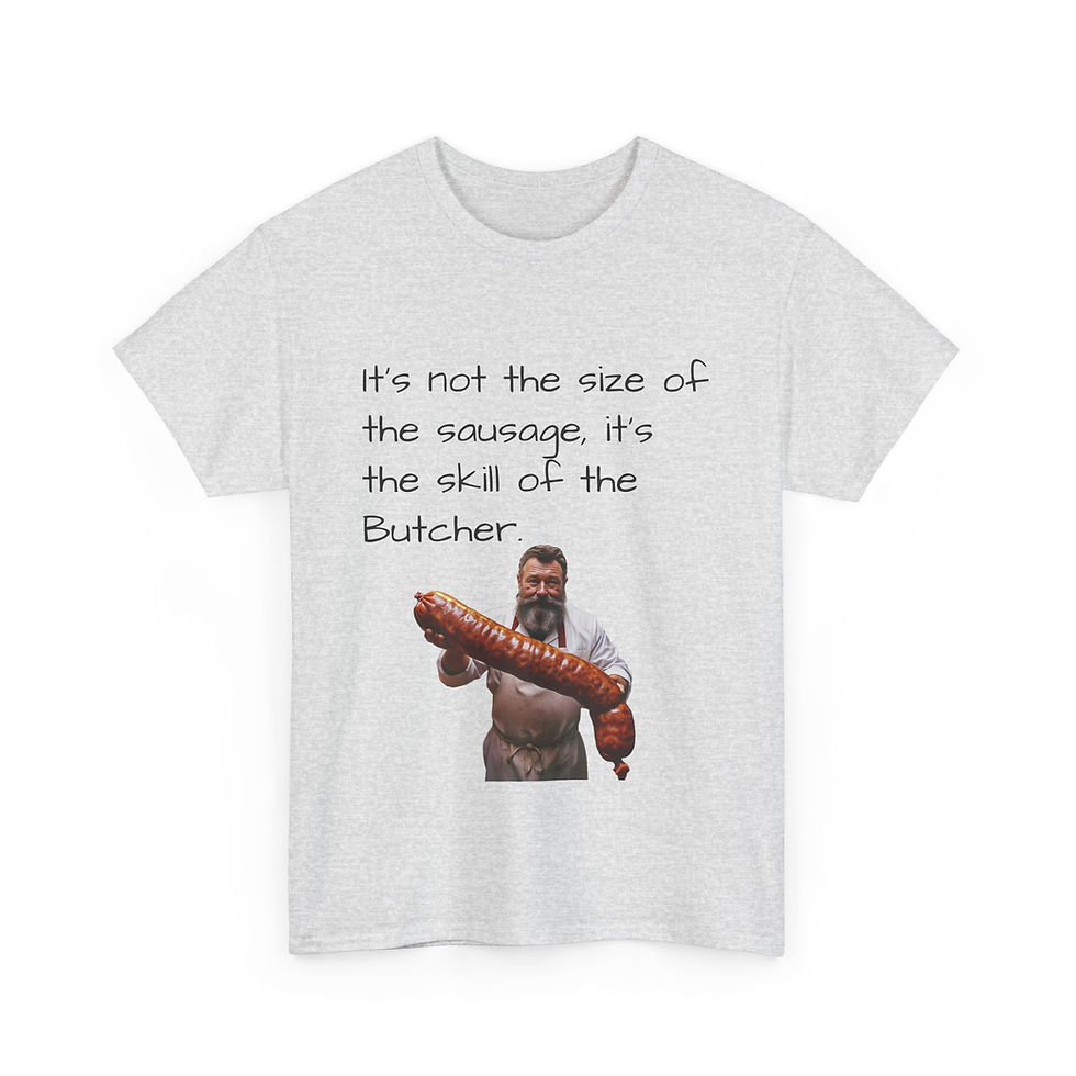 Thumbnail: S.O.T.B. Heavy Cotton Tee Butcher Skill *** FREE SHIPPING ***
