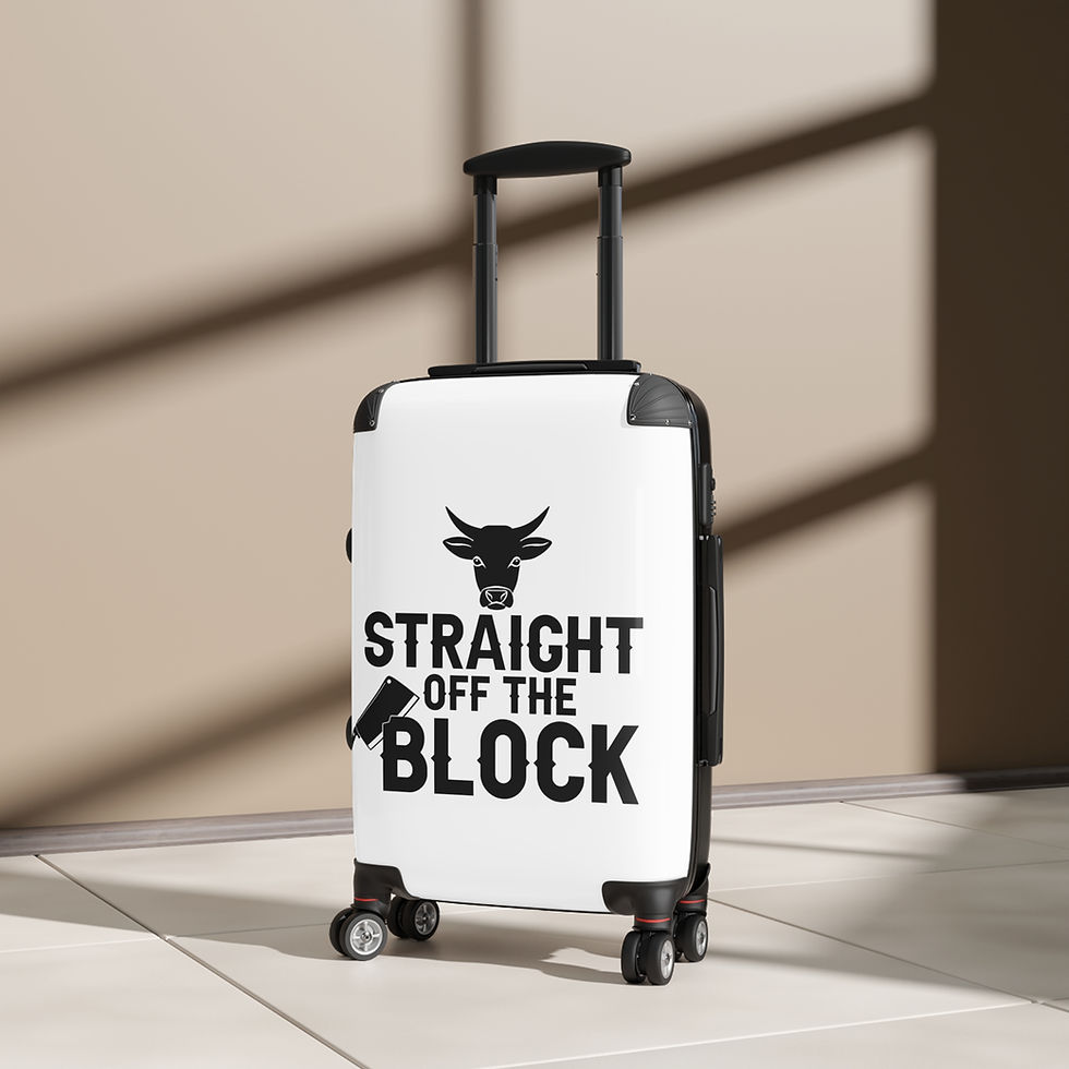 Thumbnail: Straight Off The Block Suitcase *** FREE SHIPPING ***