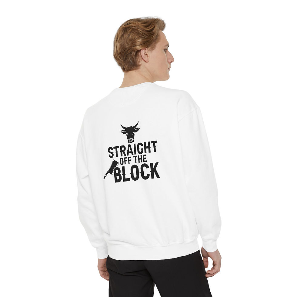 Thumbnail: S.O.T.B. Don't Judge Garment-Dyed Sweatshirt *** FREE SHIPPING ***