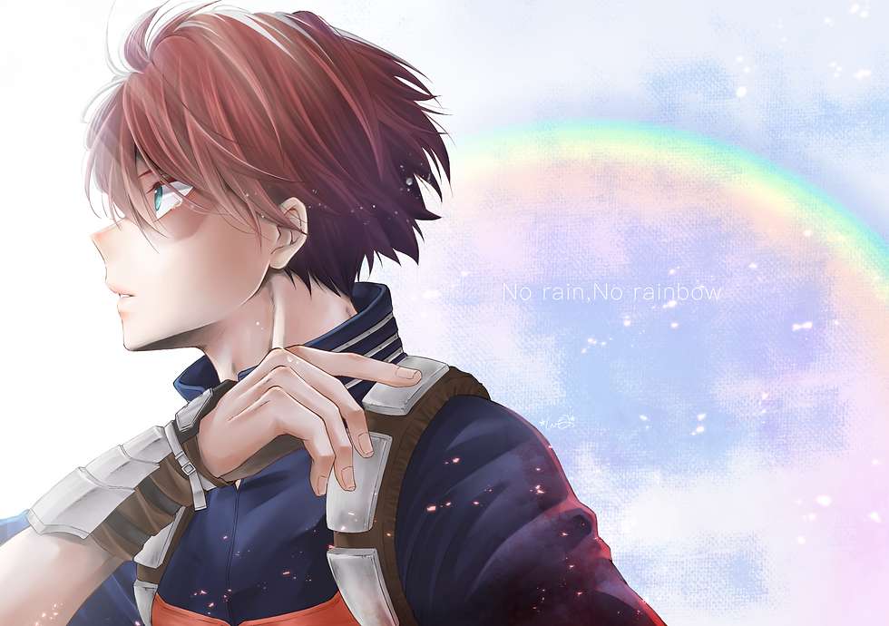 No rain, No rainbow