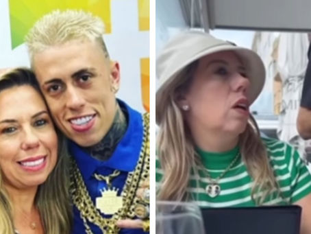 Mãe de MC Daniel sofre constrangimento em restaurante em Portugal. CONFIRA:
