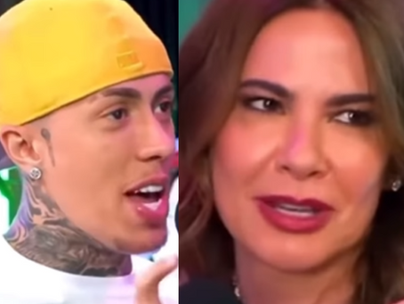 Apresentadora dá em cima de MC Daniel e momento viraliza na internet. CONFIRA: