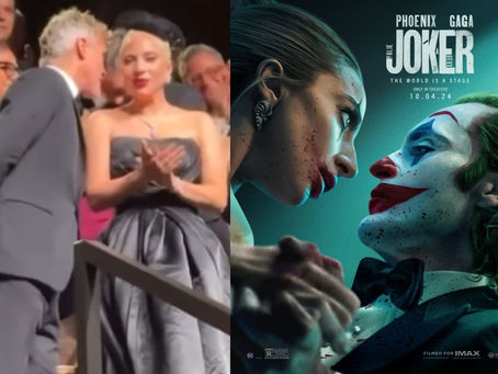 Vaza vídeo de Joaquin Phoenix falando com a Gaga que o novo filme do coringa é horrível.
