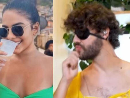 Bella Campos revela se já fumou cannabis no programa “Rango Brabo”. CONFIRA: