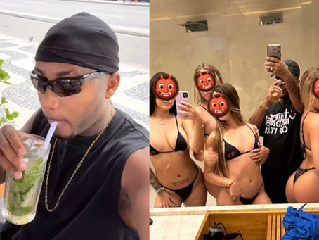 Orochi aparece com 4 mulheres e fãs comentam “ele não dá conta”. CONFIRA: