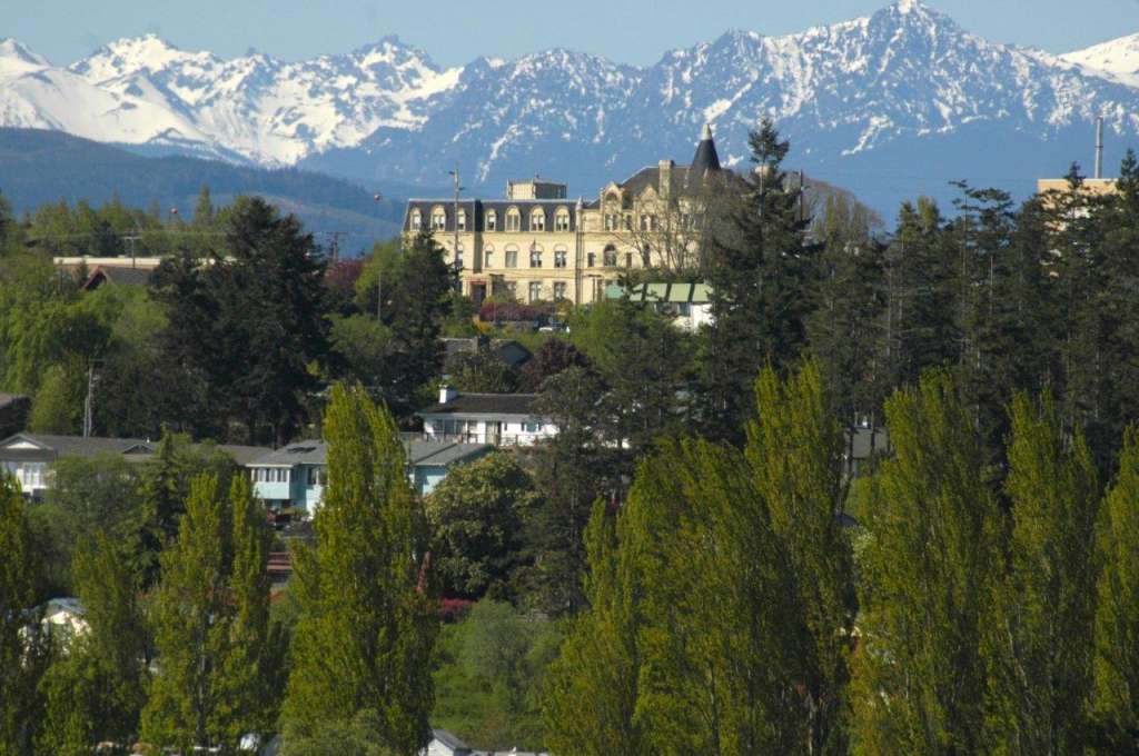 The Manrea Castle Hotel in Port Townsend, Washington.