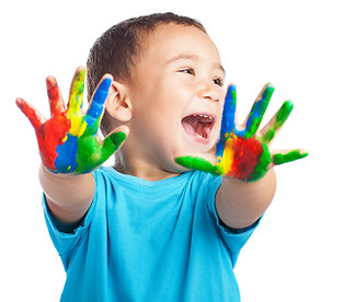 Enfants peinture