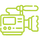 Pictogramme vert vidéo