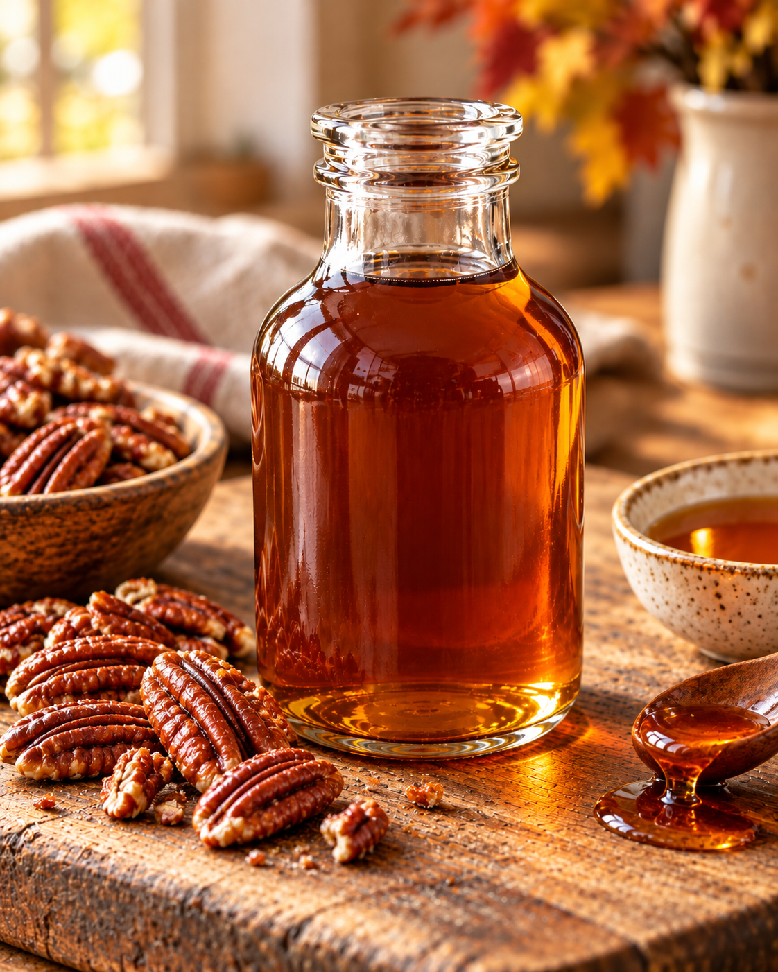 Toasted Pecan Maple Syrup