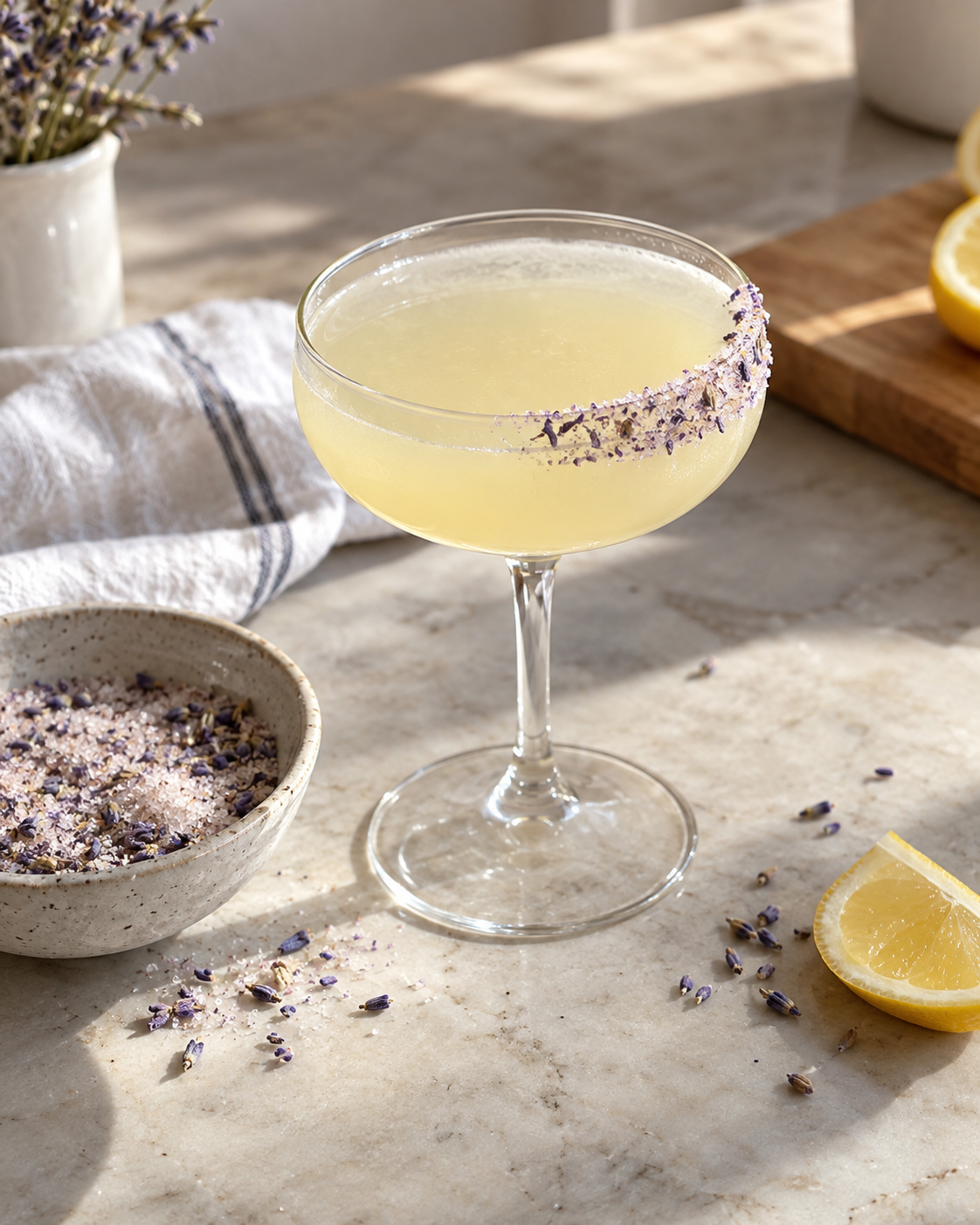 Cay’s Lavender Sugar Rim