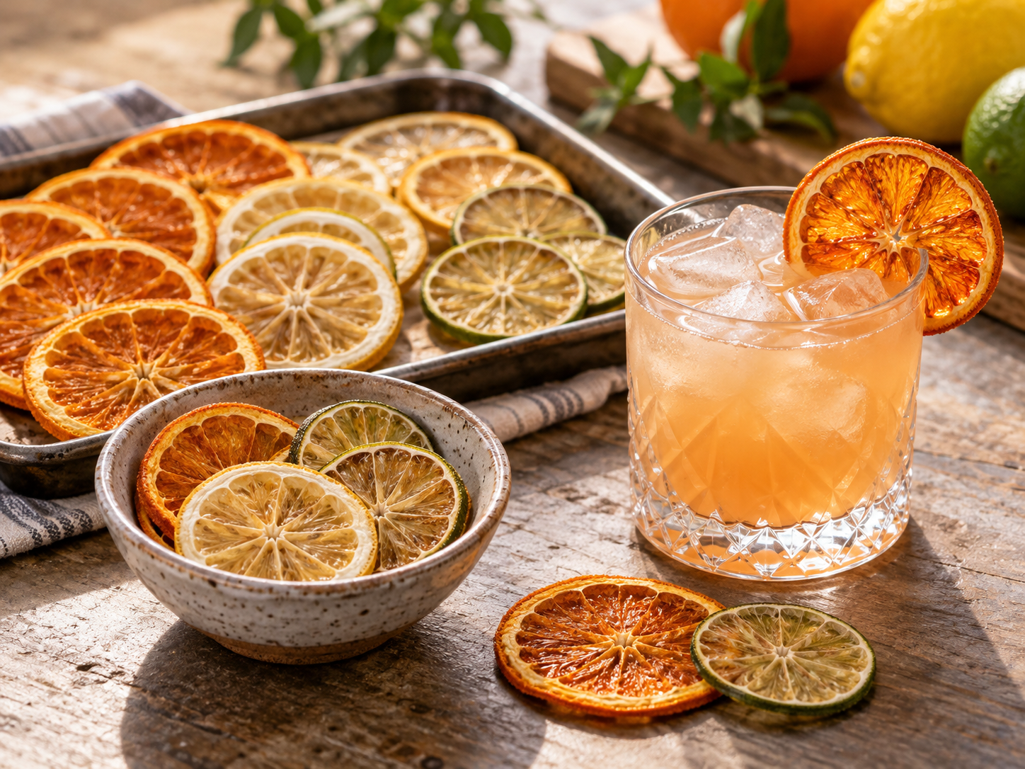 Dehydrated Citrus Wheels