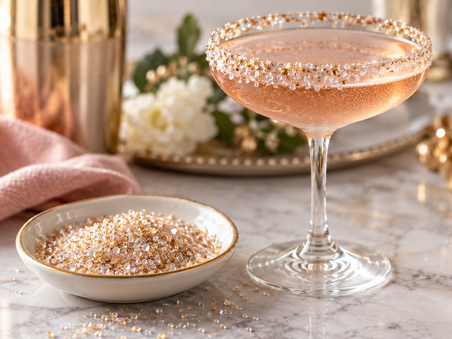 Edible Shimmer Sugar Rim