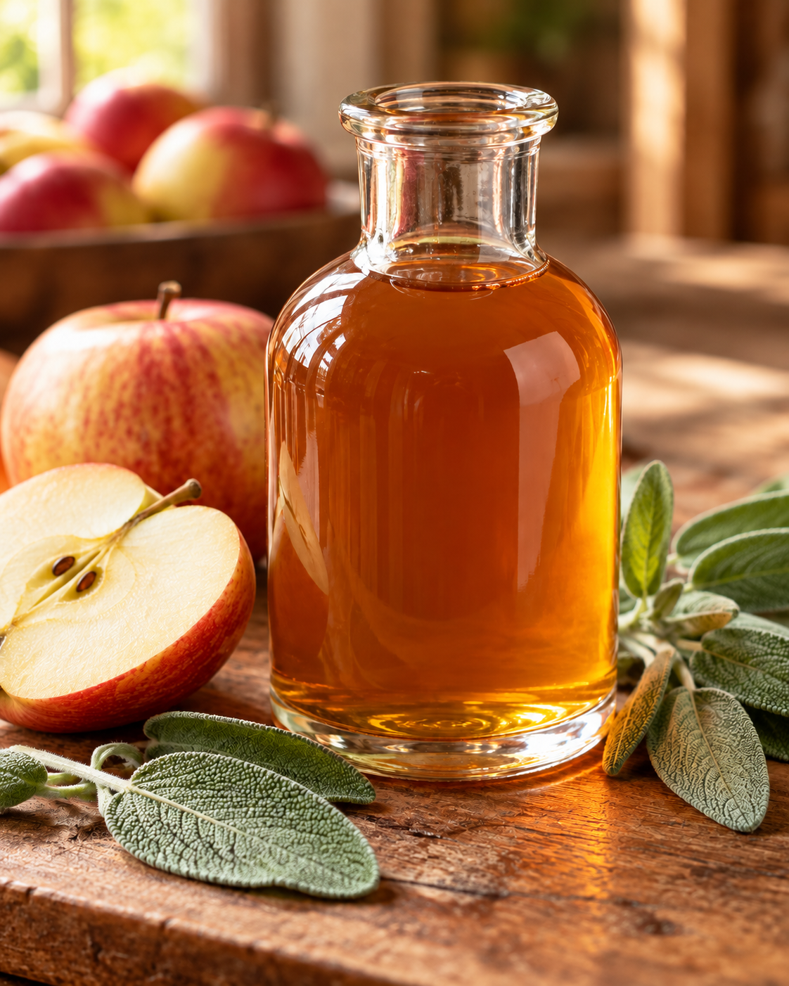 Apple Cider & Sage Syrup