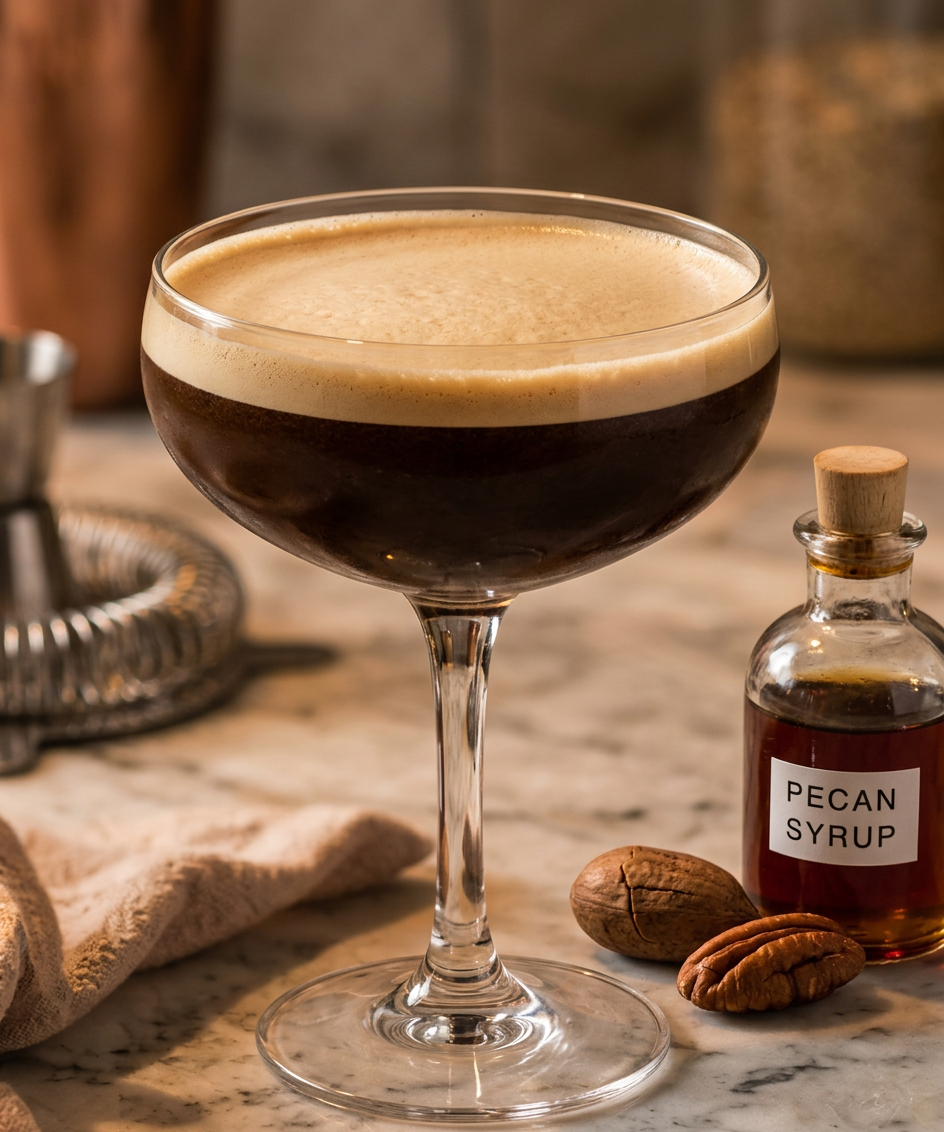 Maple Pecan Espresso Martini — illustrative recipe photo