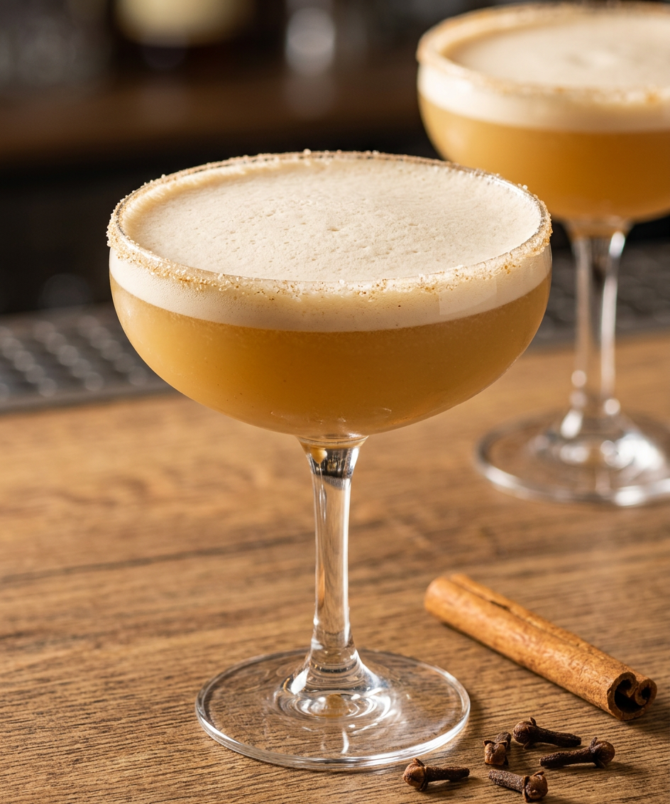 Chai Honey Cocktail Foam — illustrative recipe photo