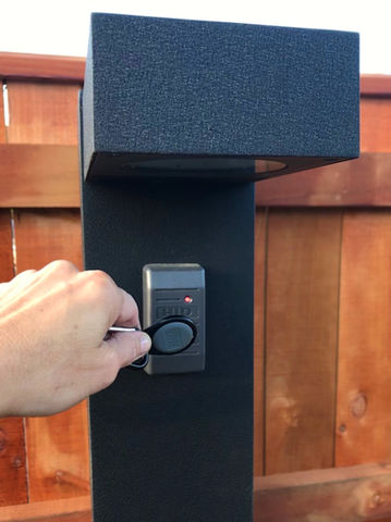 keypad and swipe tag access for security at Unit 25 Self Storage in Richmond