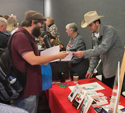 SJ Dahlstrom at the Launch Party