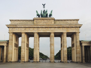 I saw the Berlin wall