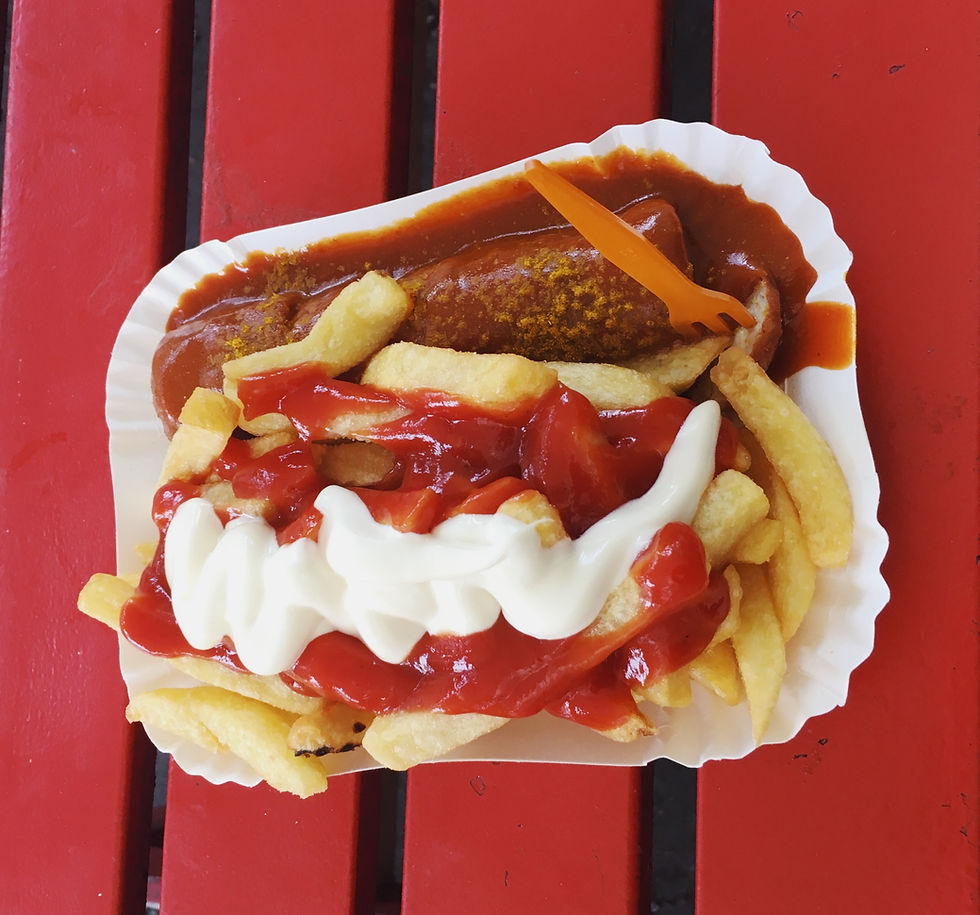 Currywurst and Pommes