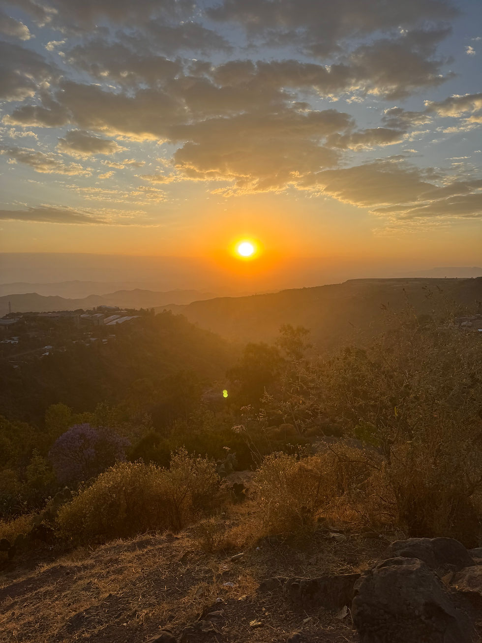 Sunsets in Lalibela