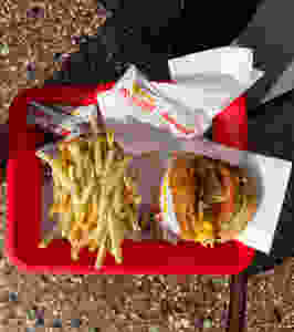 Animal Style at In and Out Burger