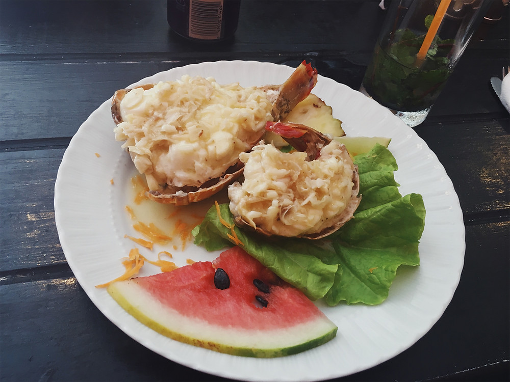 Cuban Lobster Salad