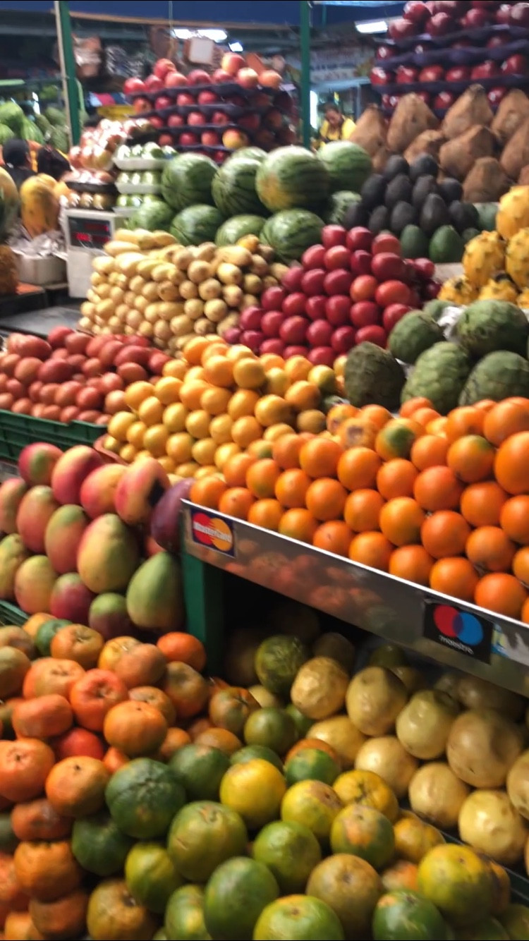 Fruit Stand at Mercado de Paloquemao
