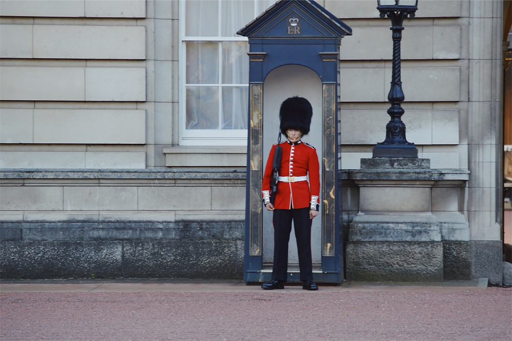 Guard at Buckingham Palace