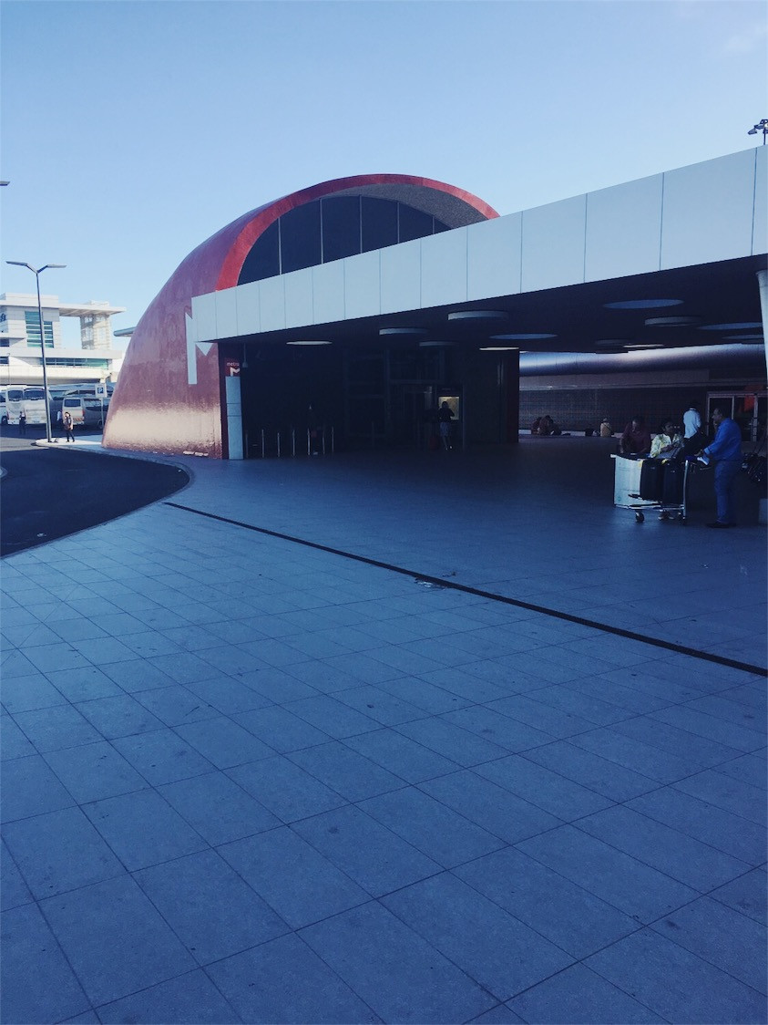 Metro Entrance Portela Airport