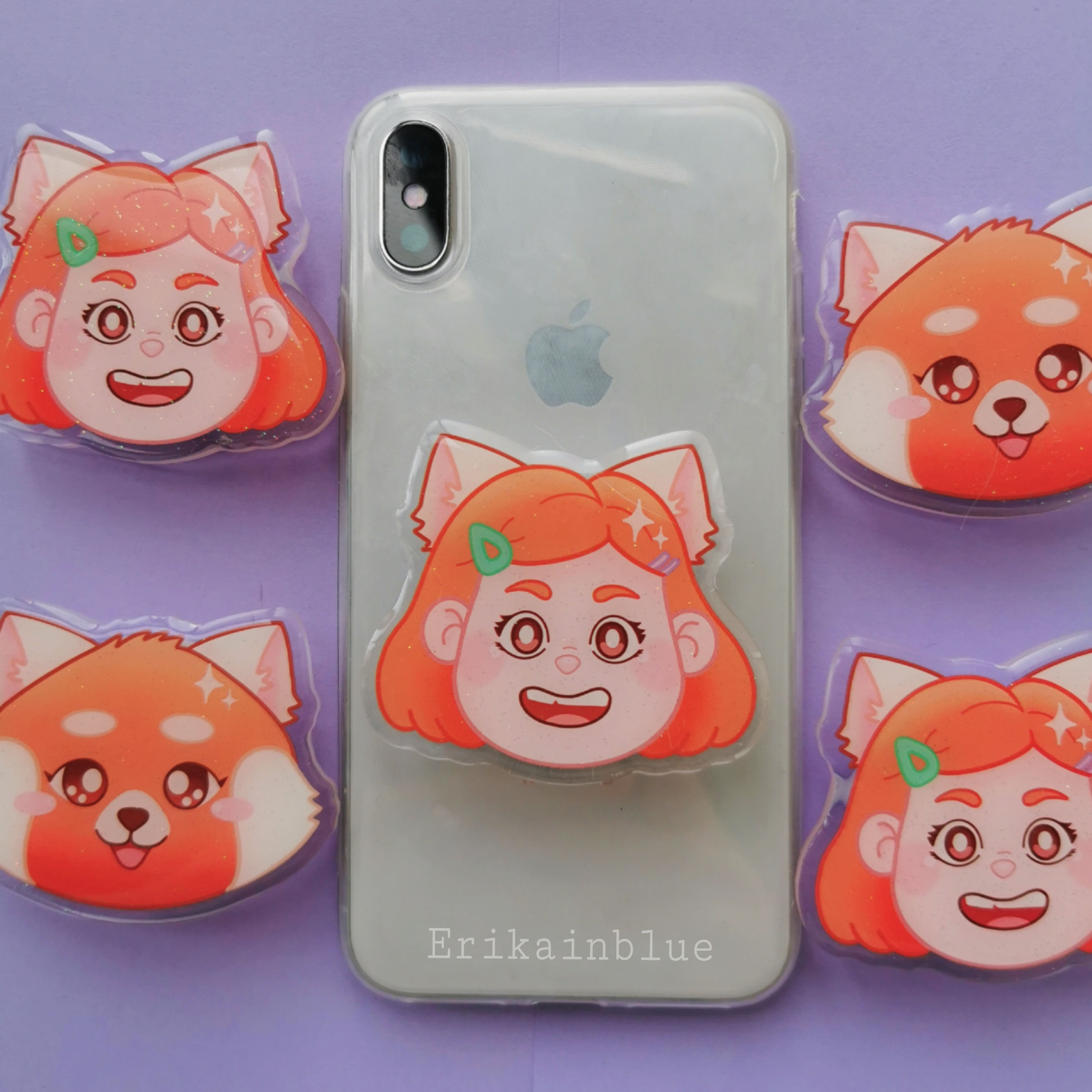 Popsocket Mei (turning red)