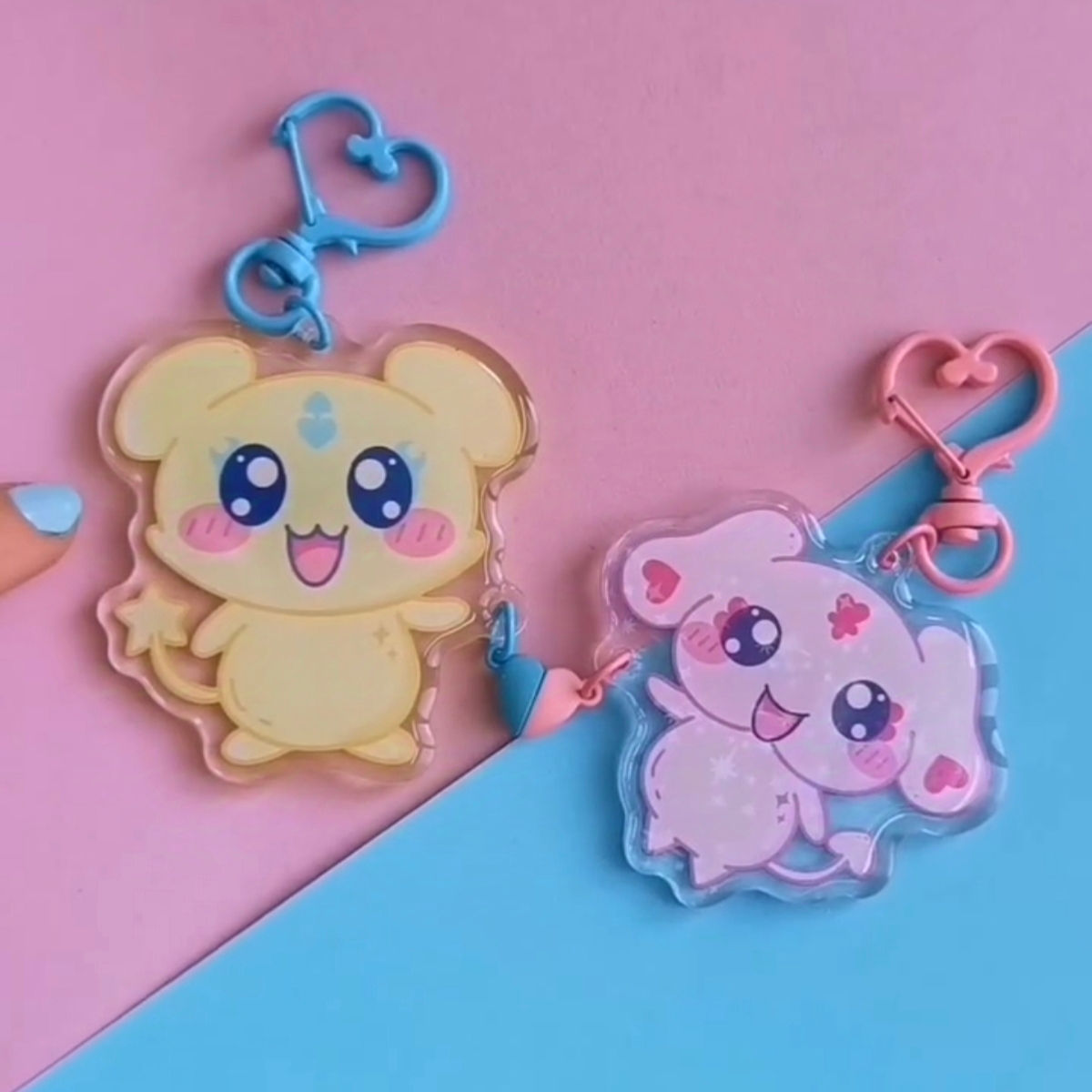 Llaveros matching pretty cure