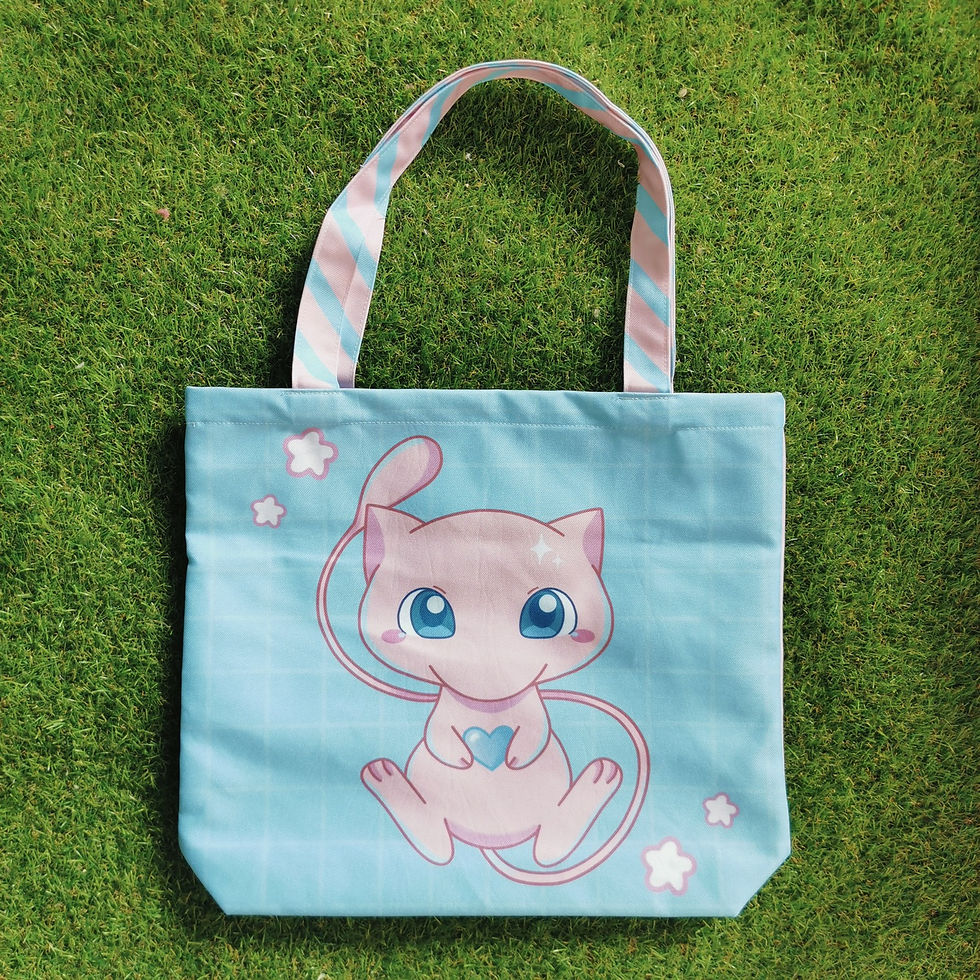 Thumbnail: Totebag full print mew