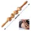 Thumbnail: Wood Curved Massage Roller Stick Body GuaSha Muscle Relaxation