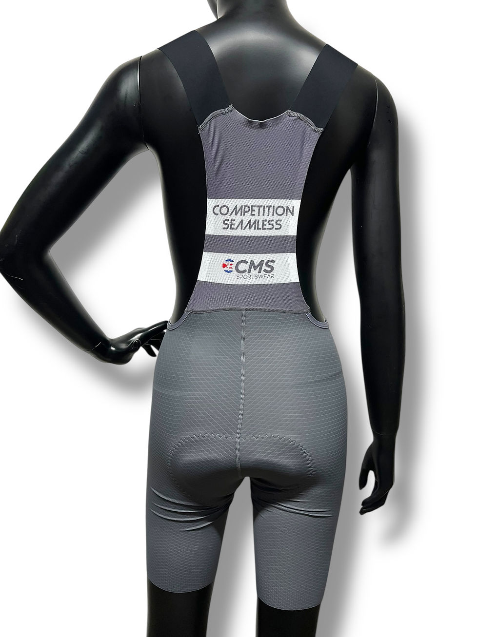 Miniatura: Licra COMPETITION Sin Costuras 1.0 Gris Con Tirantes Mujer 13410