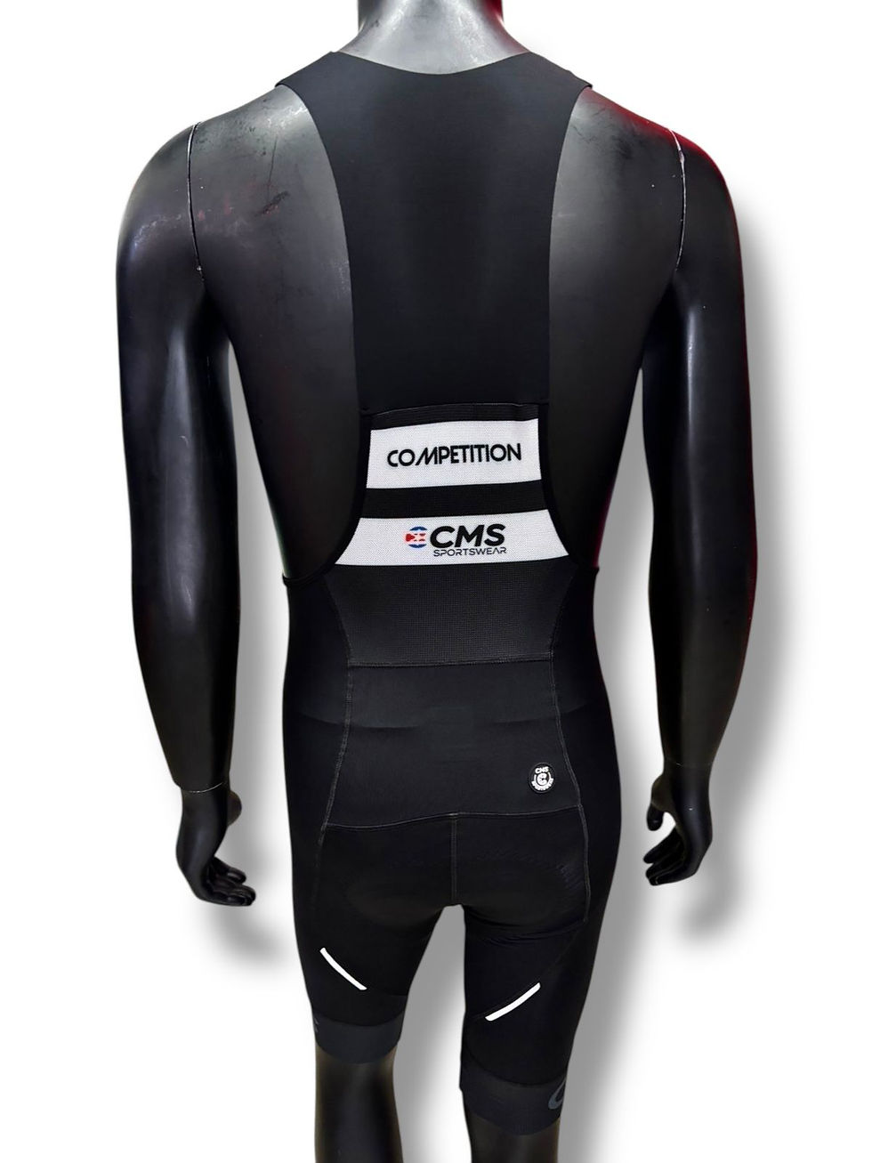 Miniatura: Licra New COMPETITION Negra Mate Con Tirantes Hombre 13301