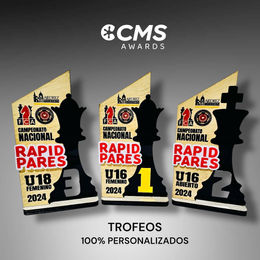 Trofeo Personalizado CMS Awards