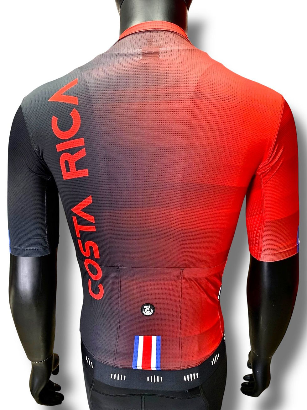 Miniatura: Jersey Costa Rica 2025 Rojo y Negro Manga Corta Pro Hombre 12821