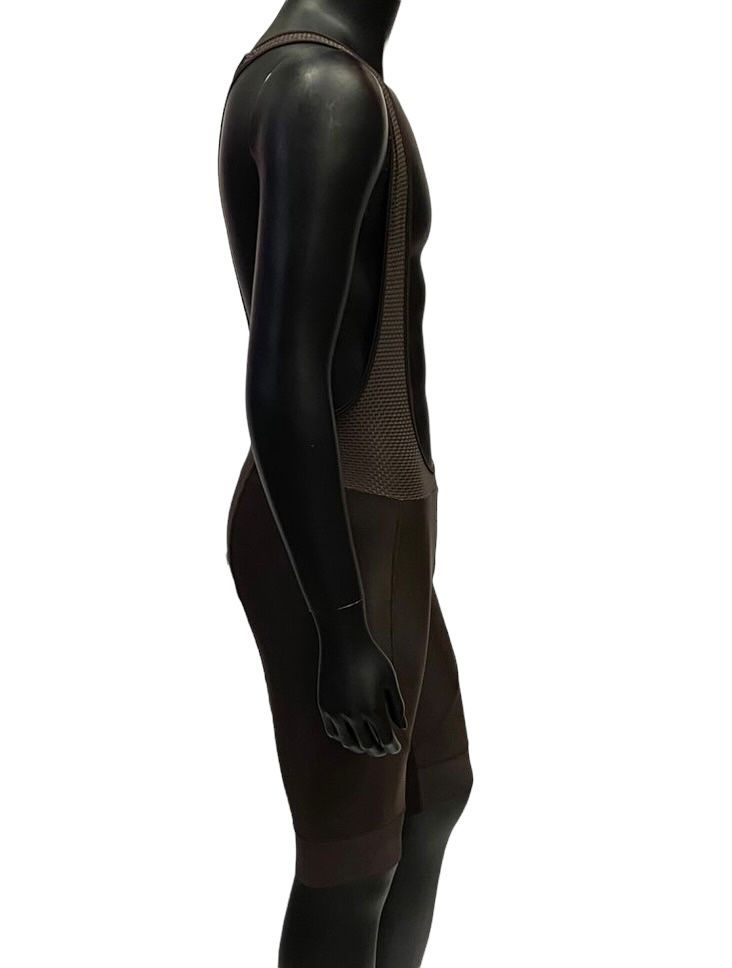 Miniatura: Licra PRO Solid Café Con Tirantes Hombre