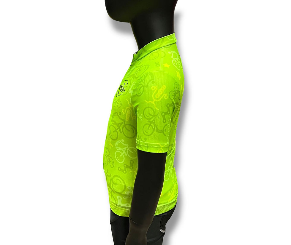 Miniatura: Jersey Junior Wheels Challenge Verde