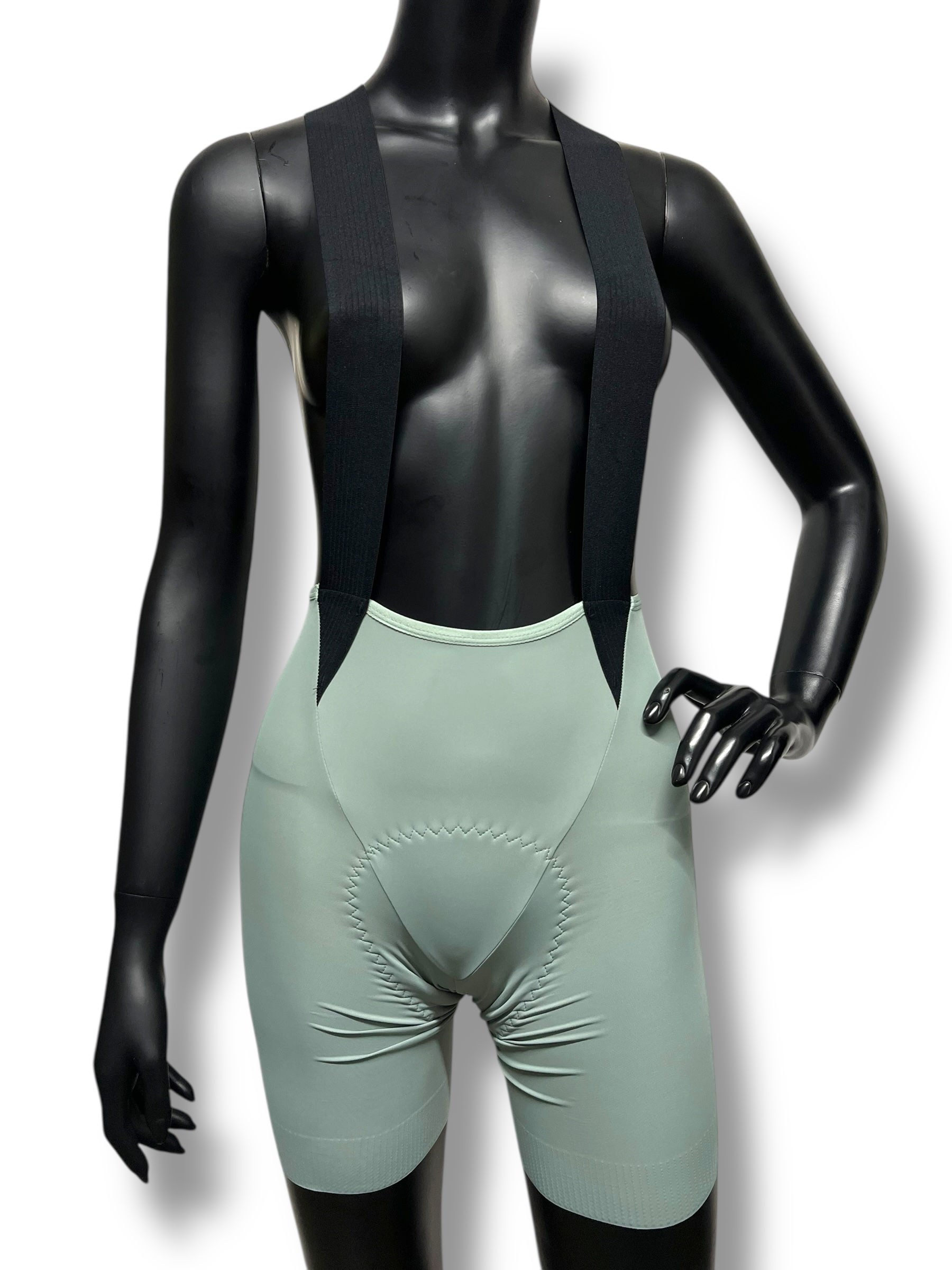 Licra COMPETITION Sin Costuras 2.0 Menta Con Tirantes Mujer 13416