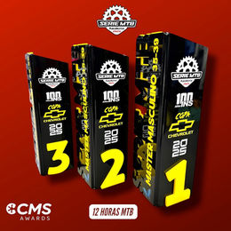 Trofeo Personalizado CMS Awards