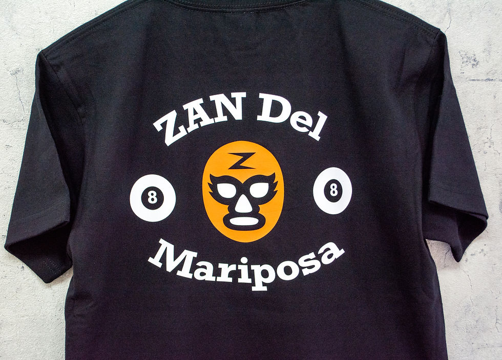サムネイル： ザンデルマリポーサ　マスクマンTシャツ