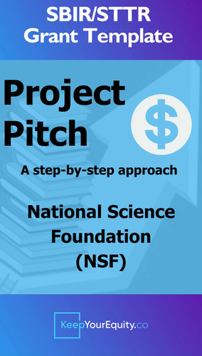 NSF Project Pitch Template KeepYourEquity co NSF Project Pitch Template KeepYourEquity co