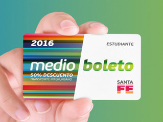 Santa Fe: Entra en vigencia el uso del medio boleto estudiantil